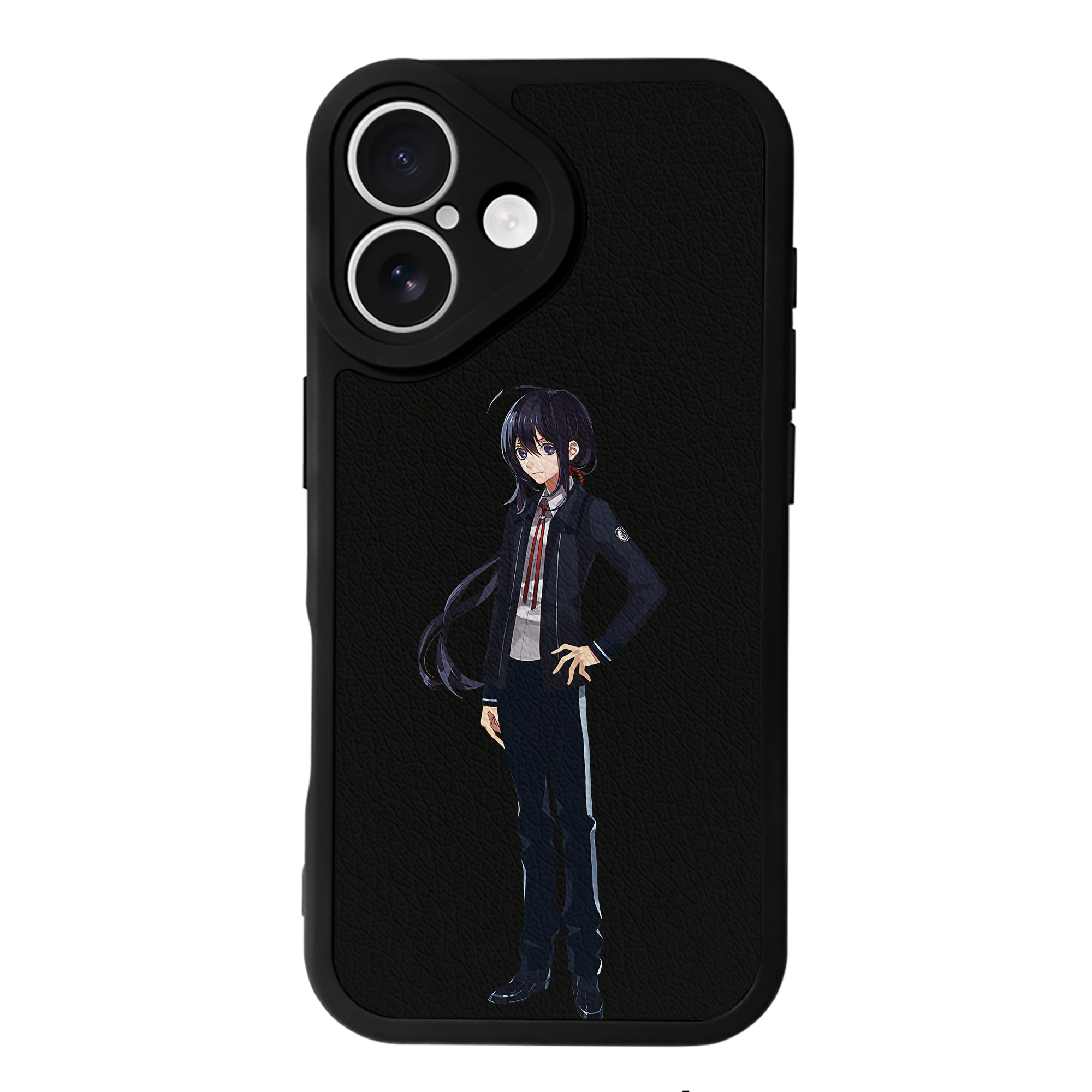 （画像用） 刀剣乱舞 Touken Ranbu 【iPhone 16シリーズ対応】シリコンスマホケース（レザー調） 材質：シリコン